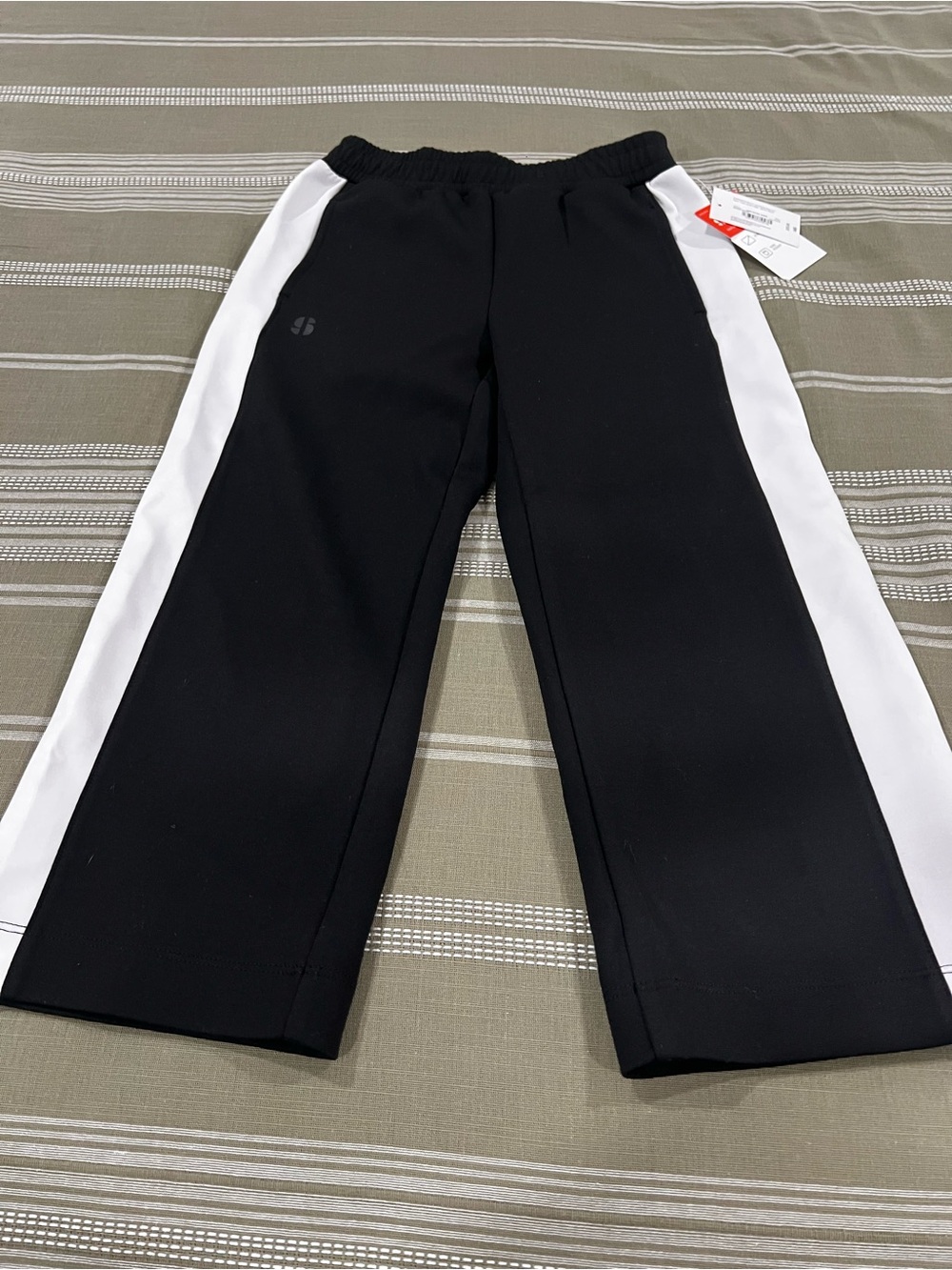 Sports Illustrated Swim Black and White Kids Pajama Pants
